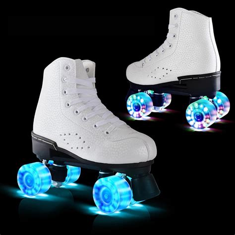 Japy Roller Skates Double Line Skates Women Female Lady Adult With Led