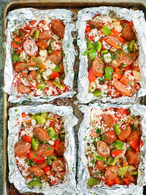 5 Easy Foil Pack Dinners To Make When You Dont Really Feel Like
