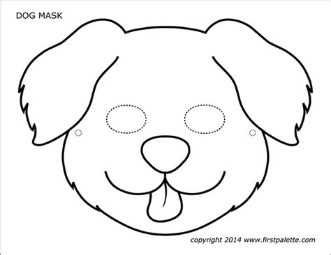 Free Printable Dog Face Template Printable Templates