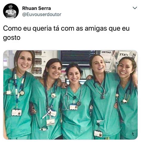 Four Women In Scrubs Are Smiling For The Camera