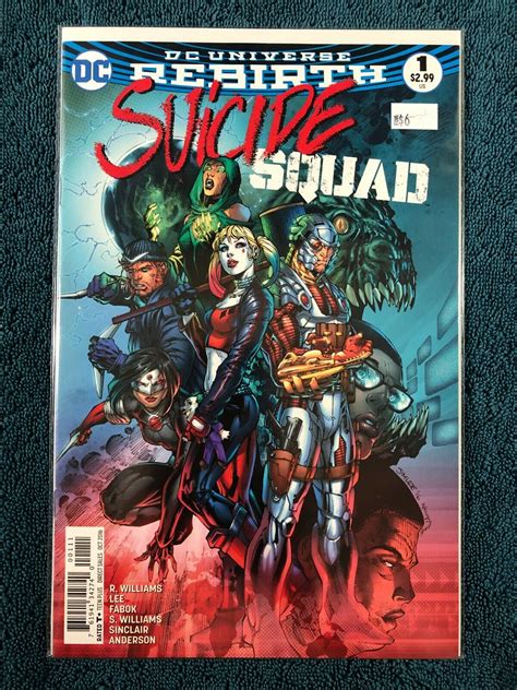 Suicide Squad Dc Universe Rebirth Dc Comic Book Nm Ebay
