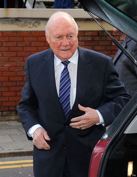 Stuart Hall Appears In Court Charged With Historic Sex Offences