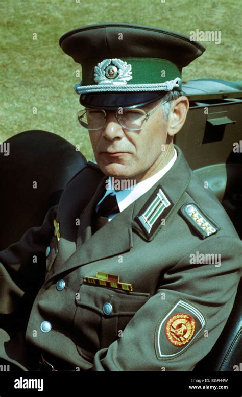 East Germany Gdr Ddr Nva Army Officer Historical Re Enactment