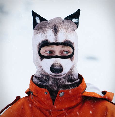 Ultra Realistic Animal Ski Masks