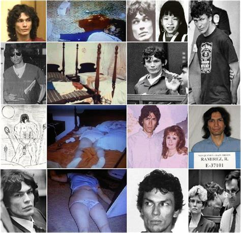Richard ramirez was identified by his finger print and was unveiled as the night stalker (image: Trek Serial killers: The Night Stalker