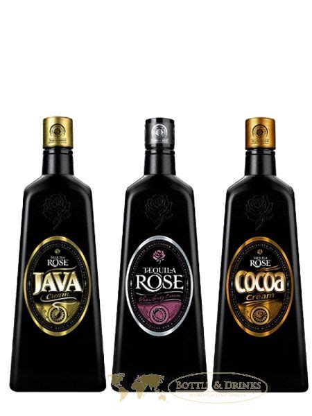 Tequila Rose Mix Java Cocoa Strawberry Cream 3 X 07 Liter
