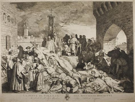 The Plague In Florence As Described By Boccaccio E1043 Thorvaldsens