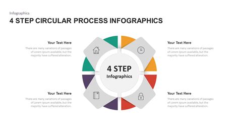 4 6 Step Circular Process Infographic Template Slidebazaar Riset
