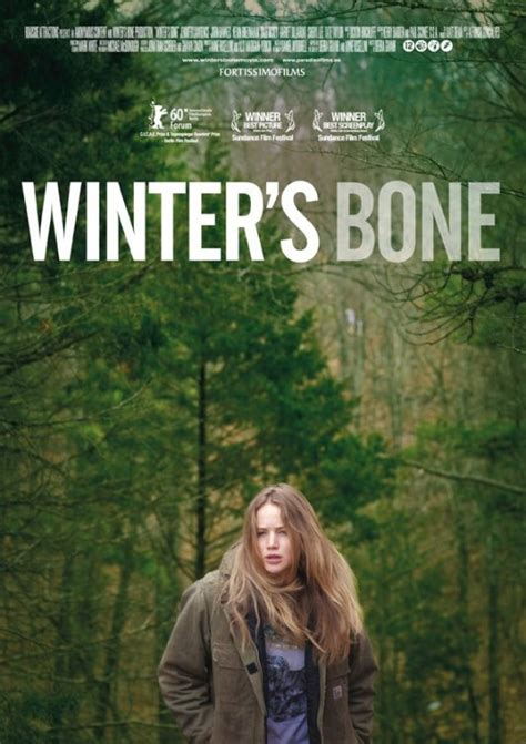 We see how lawless these areas can be realistically. Winter's Bone Movie Poster (#7 of 9) - IMP Awards