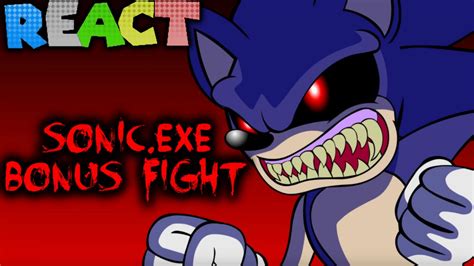 Luigikid Reacts To Sonicexe Bonus Fight By Teenagebratwurst Youtube