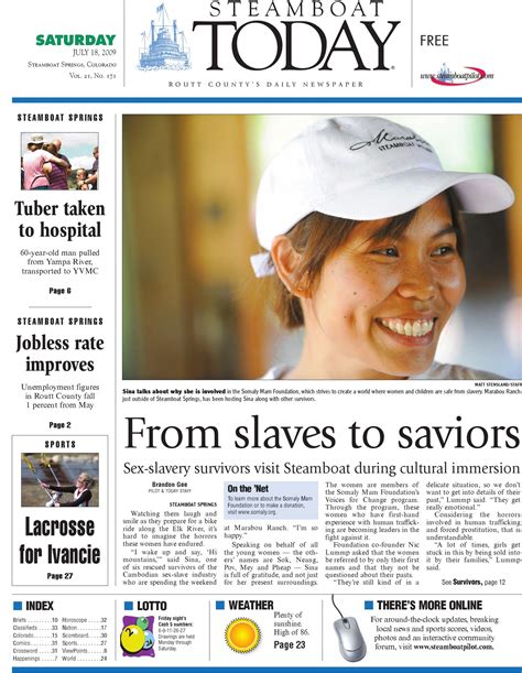 Steamboat Today July 18, 2009 by Steamboat Pilot & Today - Issuu