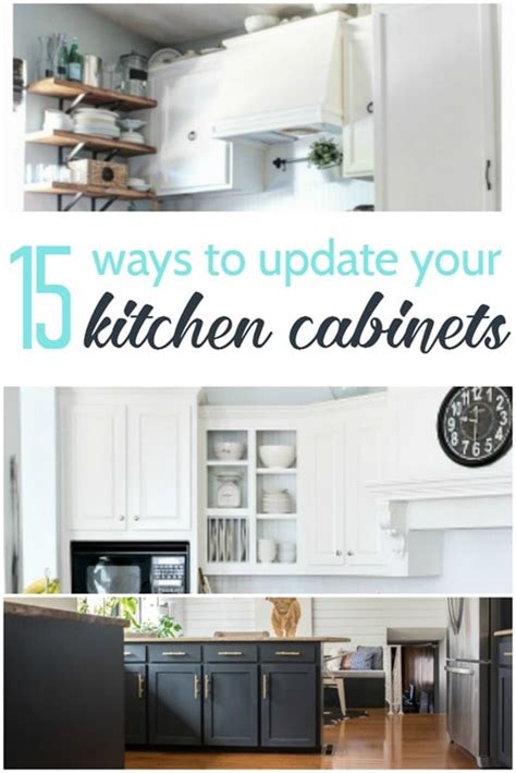 15 Amazing Ways To Redo Kitchen Cabinets Lovely Etc