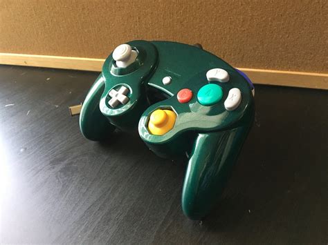 Emerald Painted Gamecube Controller Etsy