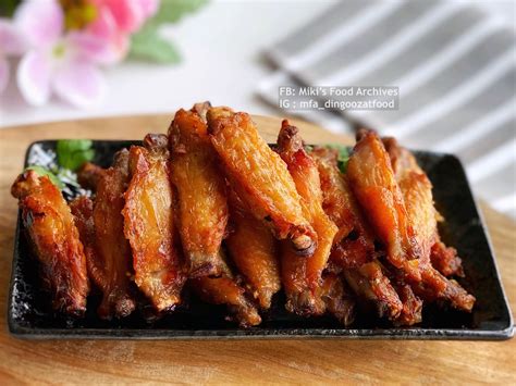 Mikis Food Archives Thai Style Single Bone Chicken Wings 泰式单骨鸡翼免油炸鸡翅膀