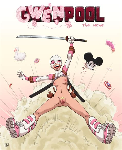 Rule 34 1girls Female Female Only Gwen Poole Gwenpool Katana Marvel Oca Solo Sword Weapon