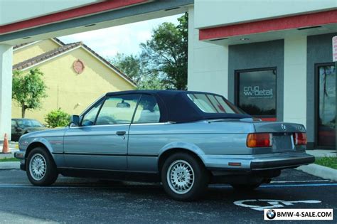 Motorcar classics is proud to present this stunning e30 m3 featured in diamon. 1989 BMW 3-Series Base Convertible 2-Door for Sale in United States