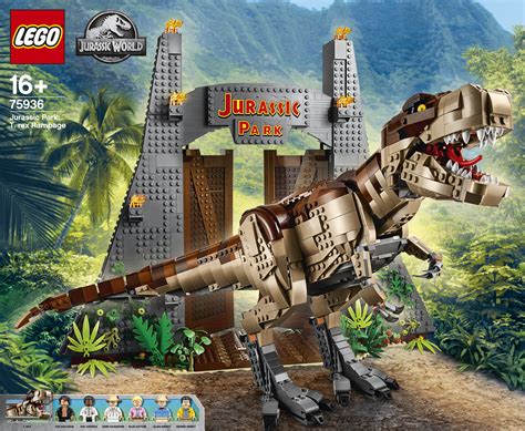 A community 65 million years in the making! 75936 Jurassic Park: T. Rex chaos | Playtoday