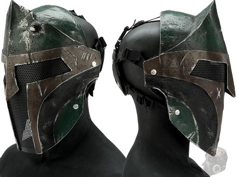 R Custom Fiberglass Bounty Hunter Spartan Full Face Mask