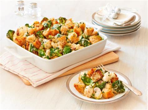 We've rounded up the best vegetarian casseroles (and a few with a bit of meat, too) that are filled with fresh greens and other veggies for every season. Holiday Vegetable Casserole Recipe | Food Network