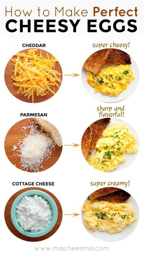 There are many ways to cook an egg, and this recipe poaches them in ramekins before placing them on top of a serving of spinach and lentils. How to Make Perfect Cheesy Eggs ~ Macheesmo