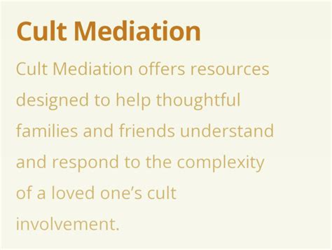 cult news 101 cultnews101 library cult mediation
