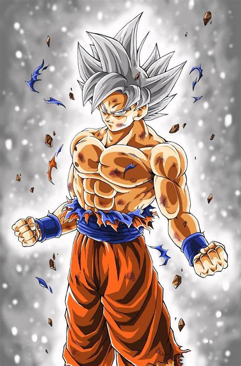 Goku Ultra Instinct Mastered Goku Mastered Ultra Instinct By Rmehedi On Deviantart Check