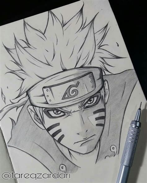 Finished Naruto Sketch 😍🔥tell Me What Do You Think Dont Forget To