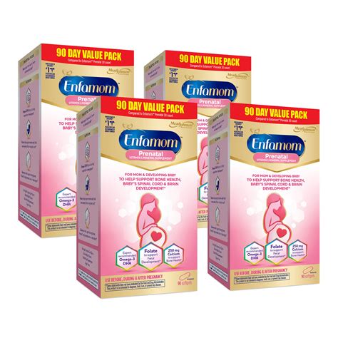 Enfamom Prenatal Vitamin Supplement For Pregnant And Lactating Women