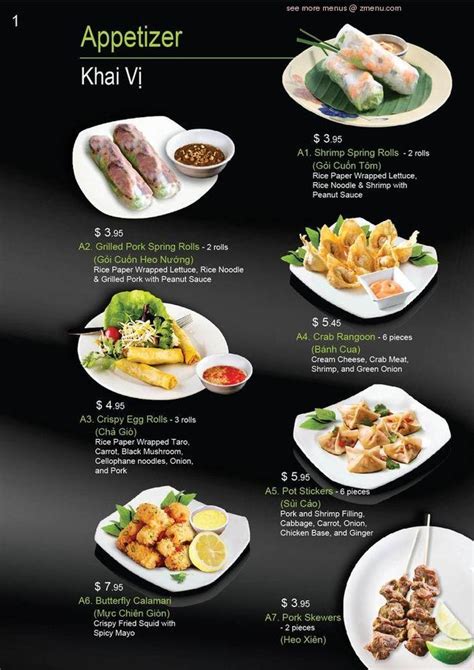 Asian restaurant · buffet restaurant. Online Menu of Pho Saigon - Asian Cuisine Restaurant, San ...