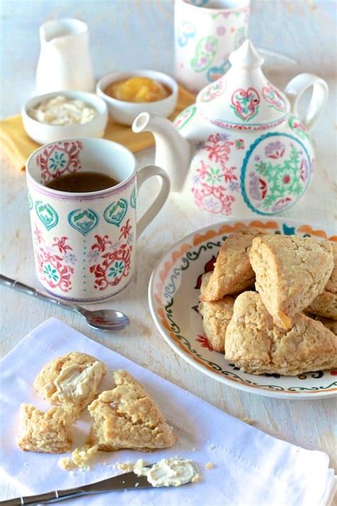 Downton Abbey Tea Party With Honey And Ginger Cream Scones The Noshery
