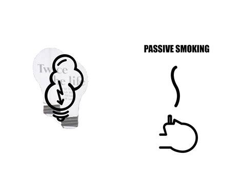 passive smoking on behance