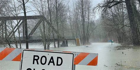 Record Breaking Rainfall Brings Flooding To Pacific Northwest