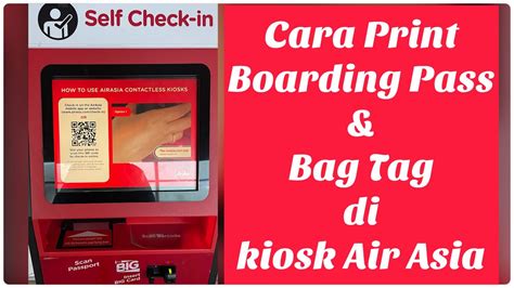 Cara Nak Buat Boarding Pass Airasia