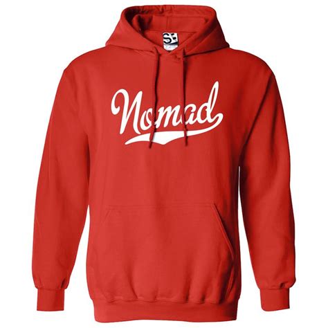 Nomad Script And Tail Hoodie Hooded 55 56 57 58 Wagon Life Sweatshirt
