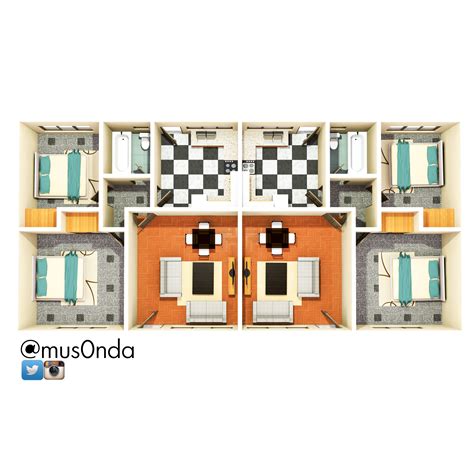 We did not find results for: Semi-detached house 2 Bedroom | Semi d house design, Semi ...