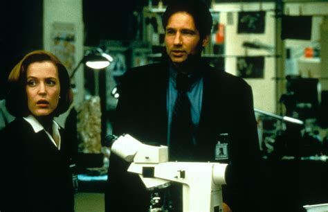 The X Files David Duchovny And Gillian Anderson Photos Time