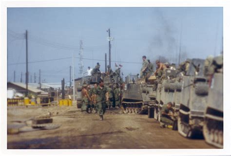 The Base Camp Cu Chi Armored Cavalry In Vietnam 34 Cav 25th