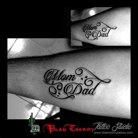 Mom Dad Tattoo Mom Tattoos Parent Tattoos Tattoo Designs