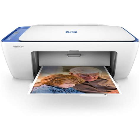 Hp Deskjet 2655 All In One Printer Blue Renewed