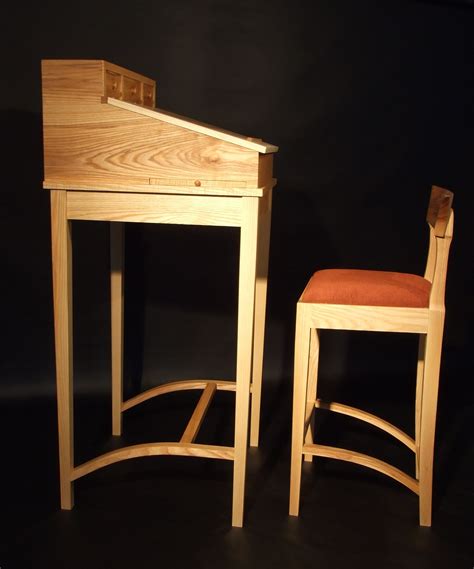 High Desk And Chair