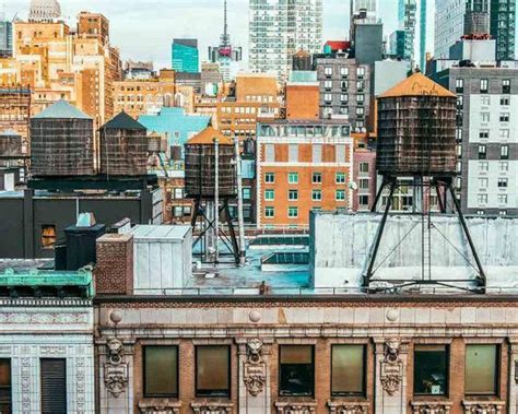 Elegant Photo Roofbusiness City Roof New York Rooftop New York
