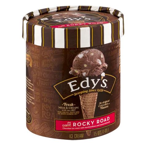 2,000 calories a day is used for general. Edy's Grand Rocky Road Ice Cream | Hy-Vee Aisles Online ...
