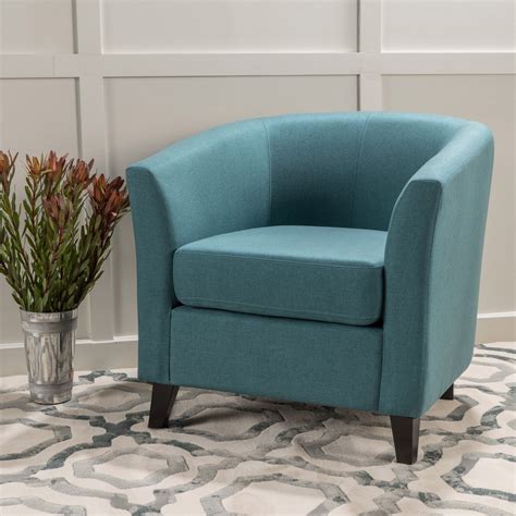 How about your own brand of furniture with your name and logo carved into it? Latitude Run Dorset Barrel Chair & Reviews | Wayfair