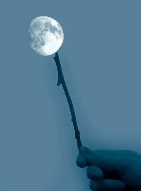 Bake in 425 degree oven for 13 minutes. The Moon on a Stick | Two photos merged in order to get ...