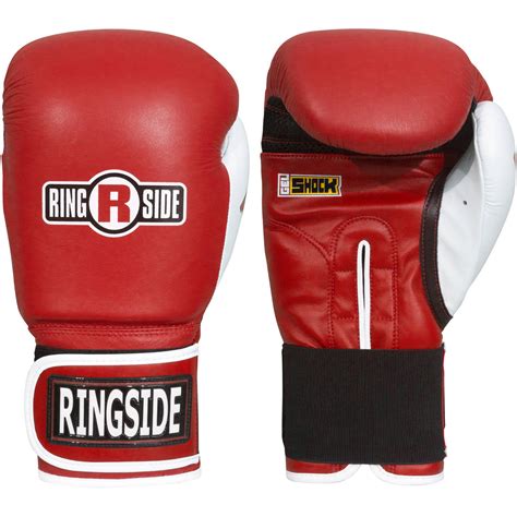 Ringside Gel Shock Boxing Super Bag Gloves Regular Red