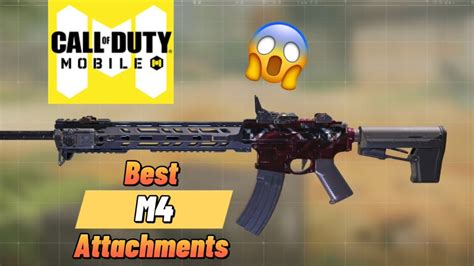 Best M4 Attachments Cod Mobile Youtube