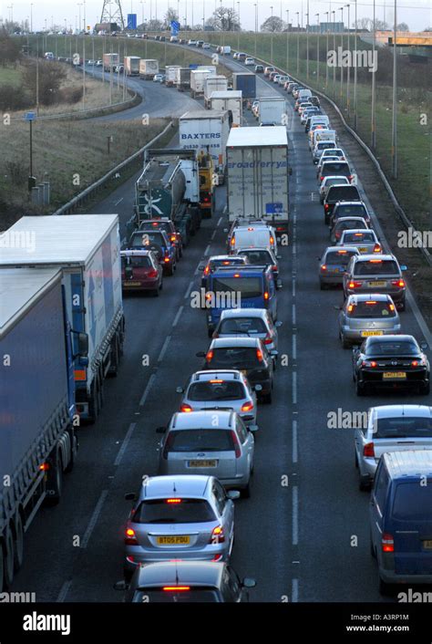 Traffic Jams Congestion On M6 Hi Res Stock Photography And Images Alamy