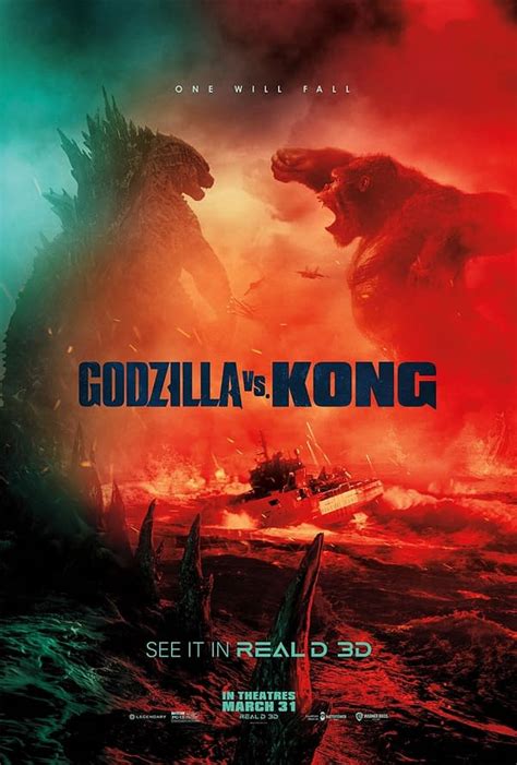 2 New Posters For Godzilla Vs Kong Promises That One Will Fall
