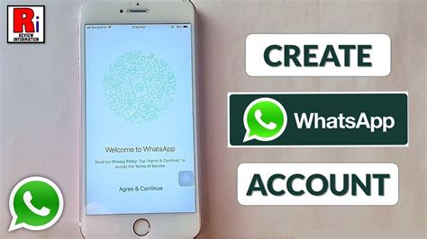 How To Create A Whatsapp Account Youtube