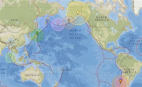 67 Magnitude Earthquake Near Madang Papua New Guinea 2023 10 07 08